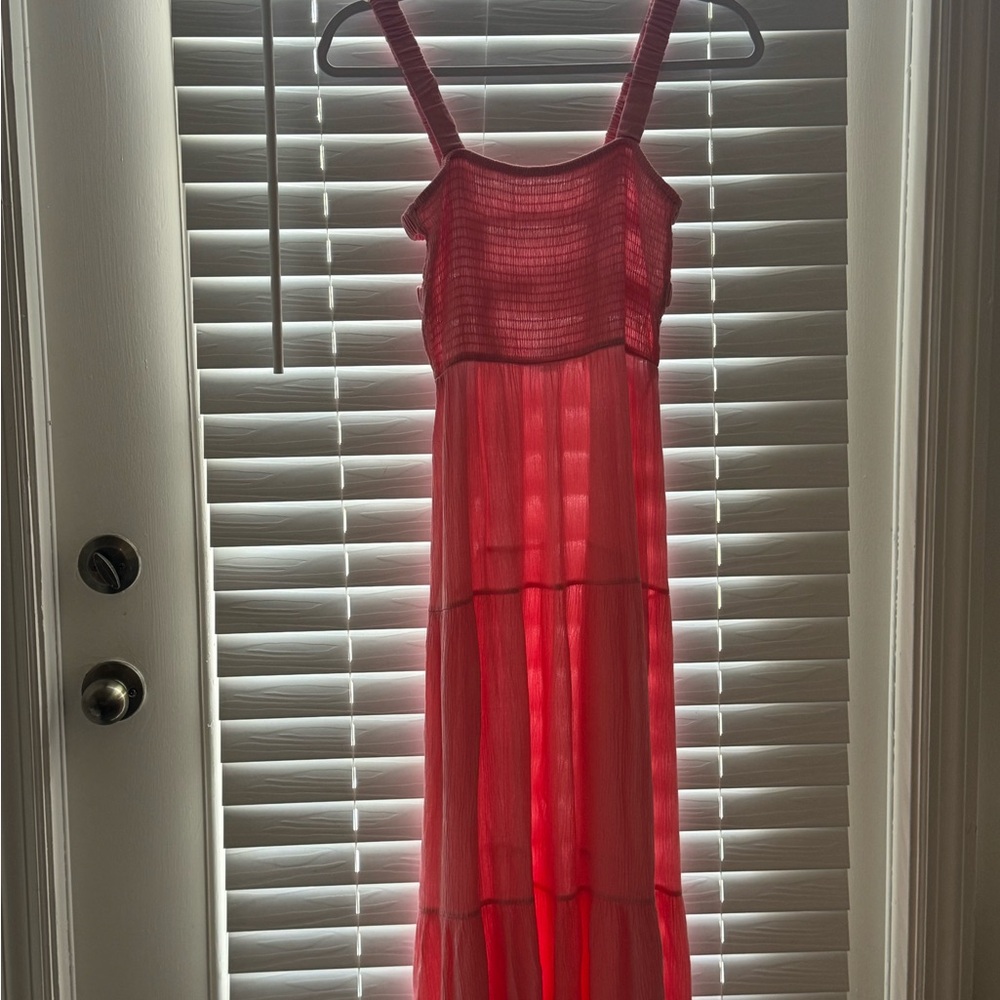Forever 21 Vibrant Pink Dress